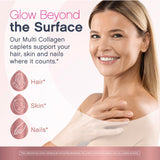 NeoCell Multi Collagen caplets, boîte pratique idéale pour le voyage.