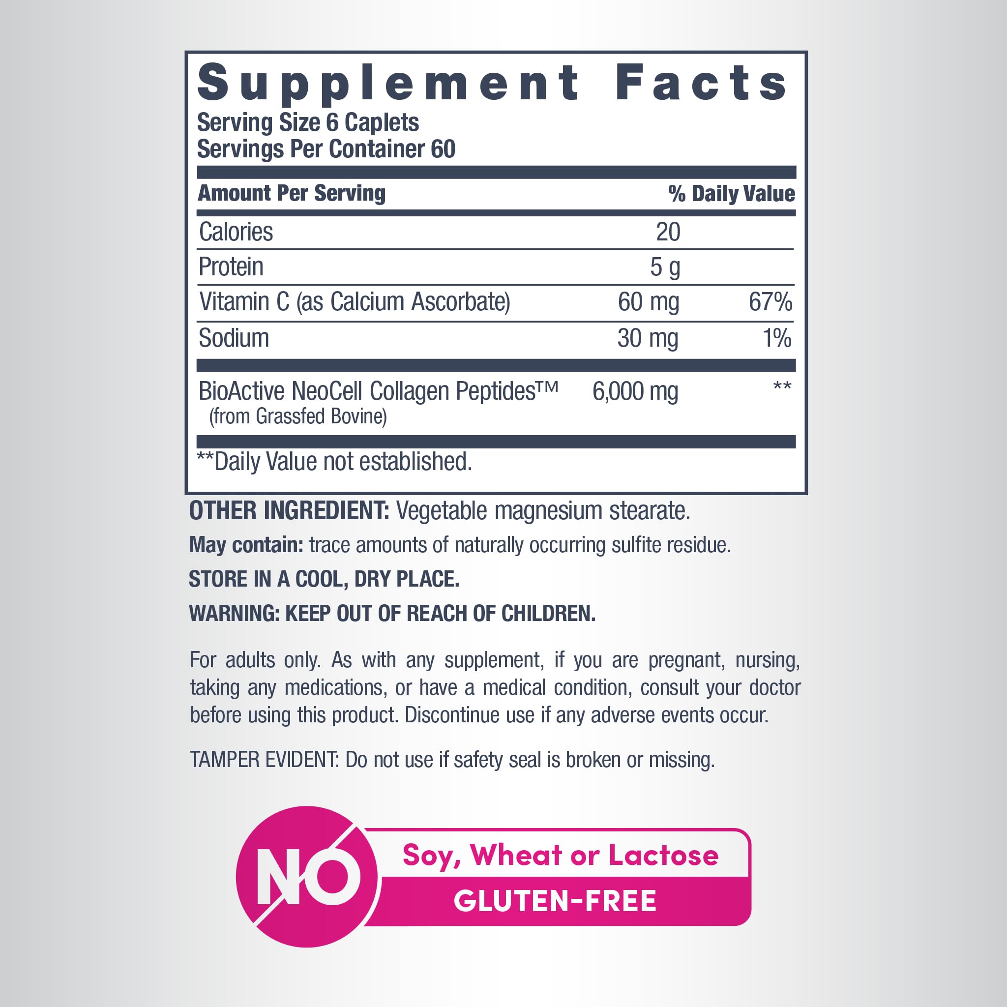 NeoCell Sans gluten sans soja sans lactose – Complement adapte a divers regimes