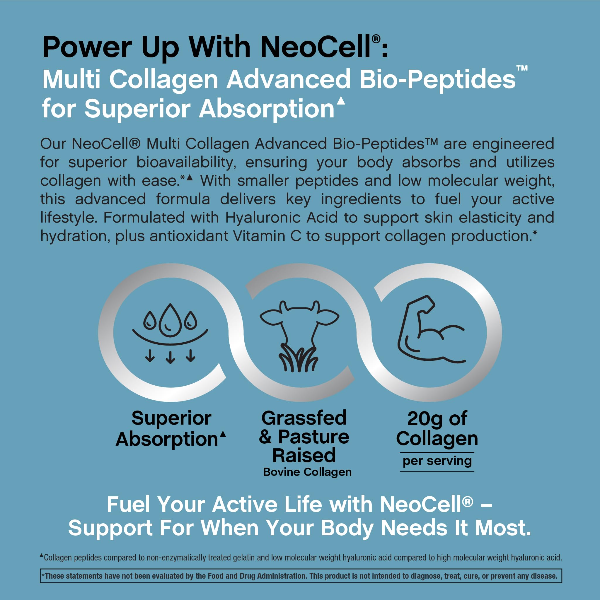 NeoCell vitamine C 100 mg, aide à l’assimilation des nutriments.