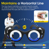 NEOISM lunettes anti-mal des transports design anneaux, champ visuel constant