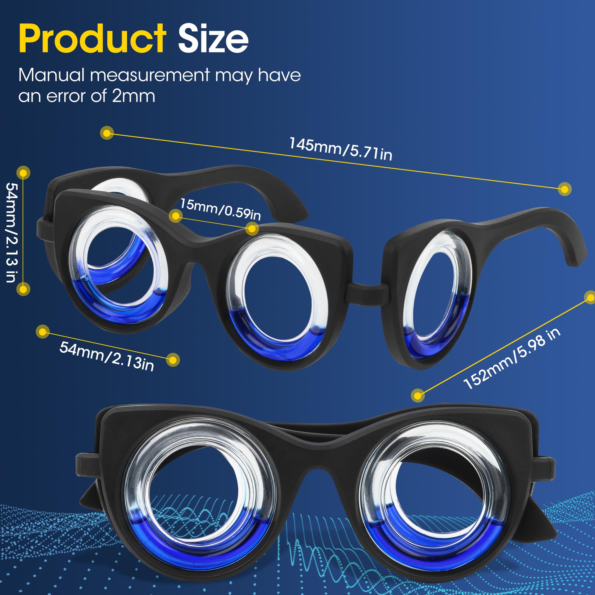 NEOISM lunettes ultralégères de 30 g pour voyager sans encombrement