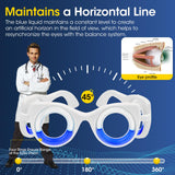 NEOISM Lunettes anti-vertige avec étui protecteur, transport sûr et pratique.