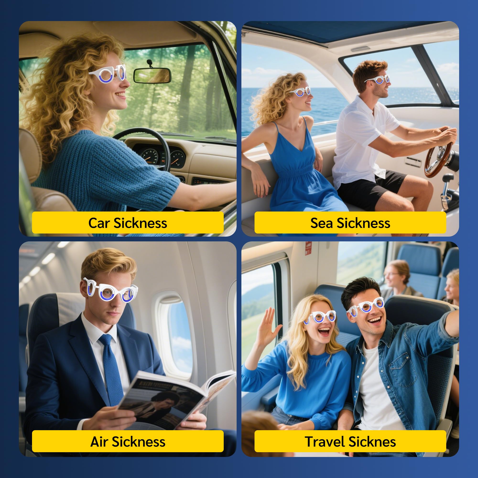 Idéales pour trajets routiers, voyages en avion et en mer.
