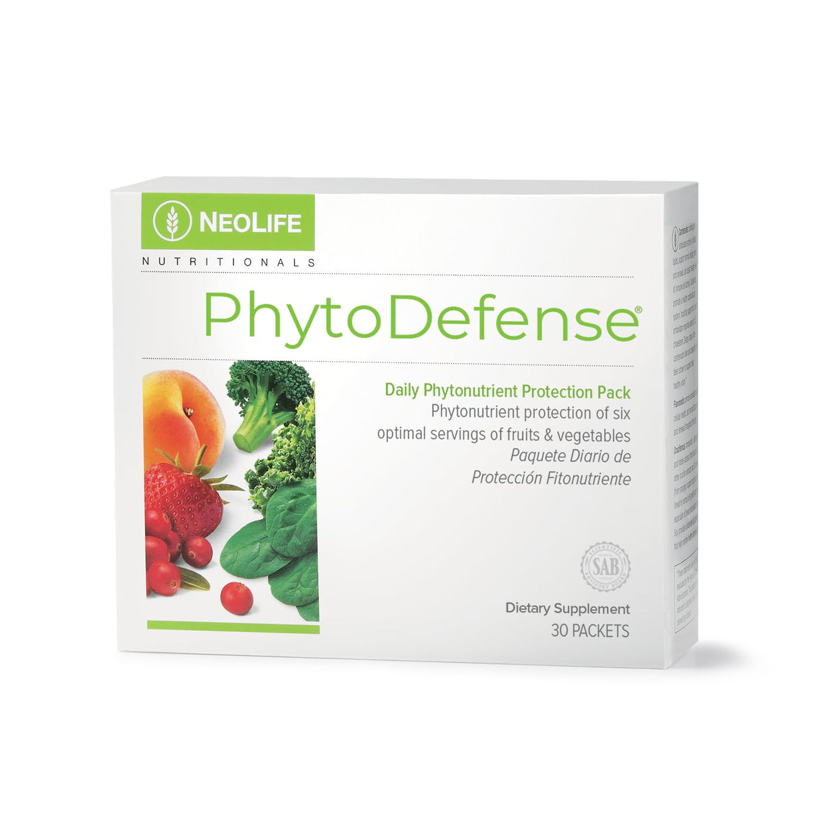 NeoLife PhytoDefense pack quotidien: pratique pour l'apport en nutriments essentiels