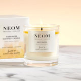 NEOM bougie mimosa, ambiance florale douce