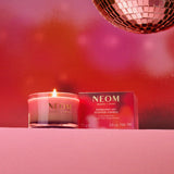 NEOM Joie Scintillante Cire naturelle 100 %, brûle proprement et durablement