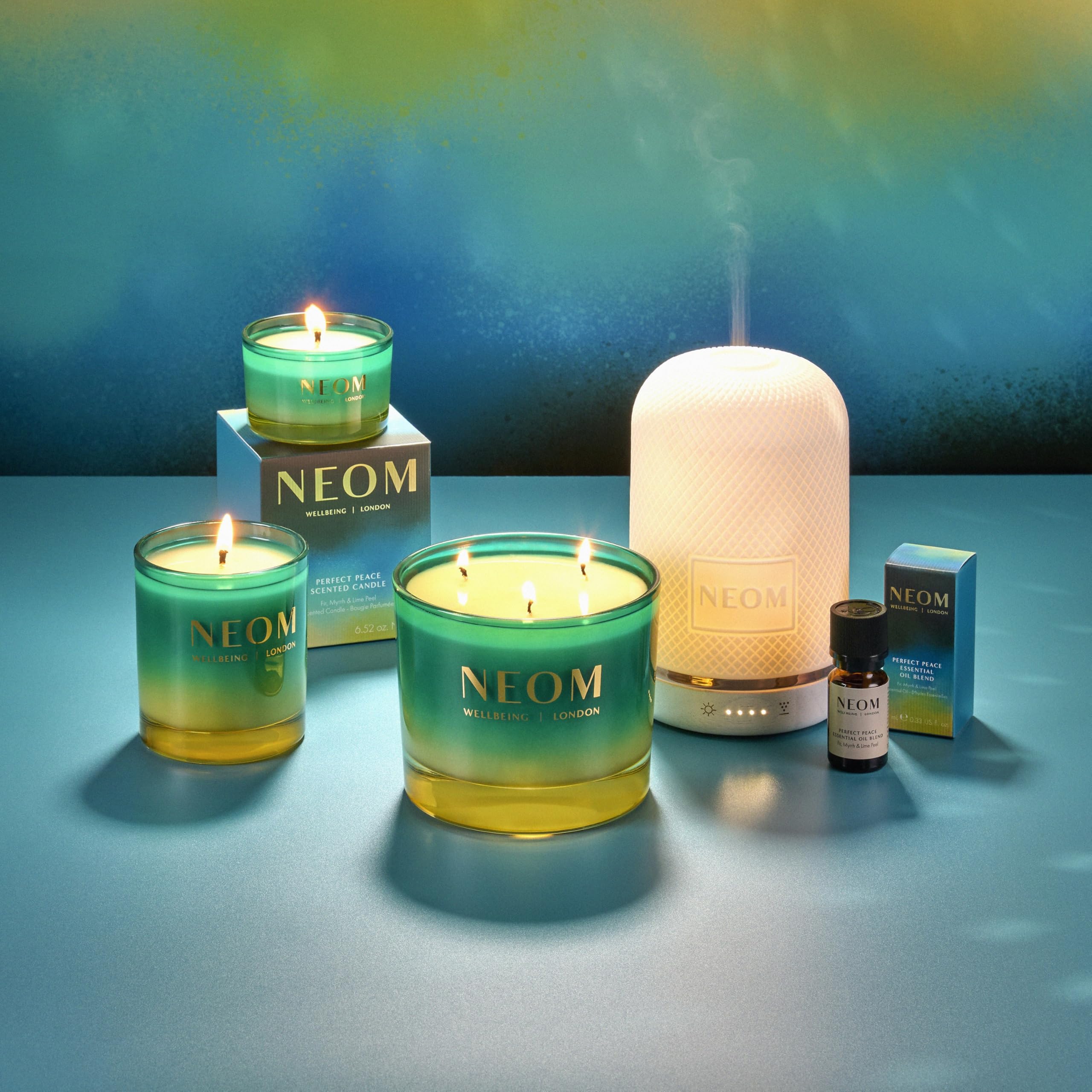 NEOM Perfect Peace cire-naturelle-huile-essentielle garantit une composition naturelle et pure.