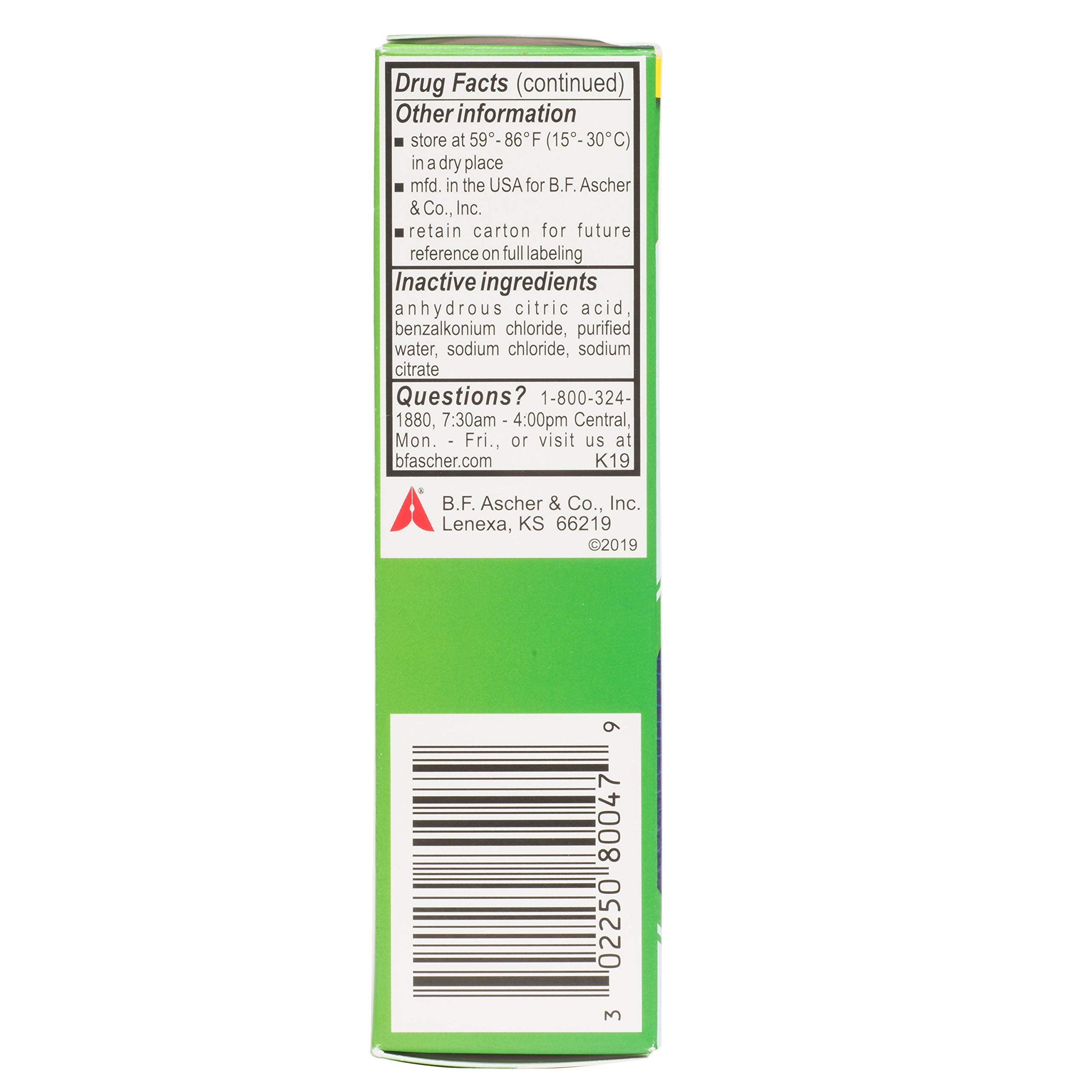 Neo-Synephrine spray nasal – boîte et étiquette claires pour un usage sûr.