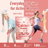 Gommes Nepeolithia Calcium goût fraise – douceur fruitée sans sucre pour routine quotidienne