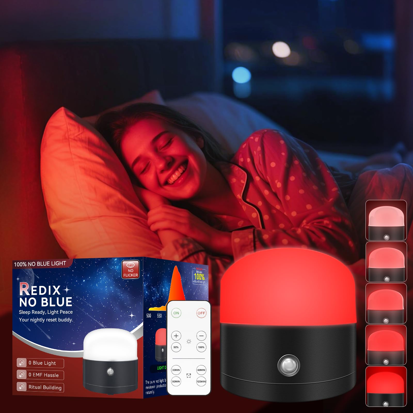 Neporal Redix lampe 670nm pour le sommeil