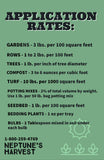 Neptune's Harvest Kelp Meal – emballage 4 livres, solution organique pour sols riches.