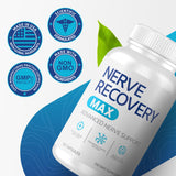Nerve Recovery Max tableau de dosage quotidien illustré.