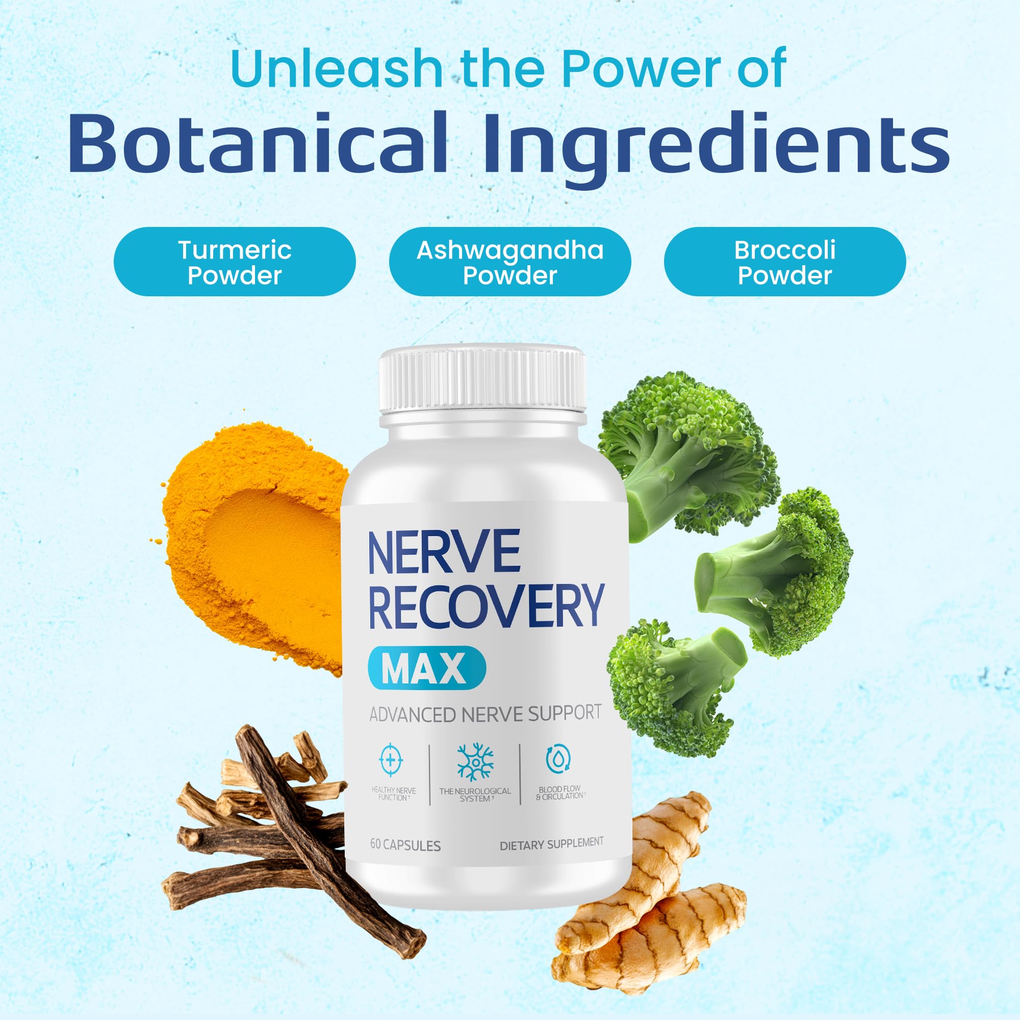 Nerve Recovery Max fabrication aux États‑Unis et normes GMP.