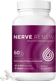 NERVE RENEW bouteille-nutrition-neurale pour un soutien nerveux potentiel.