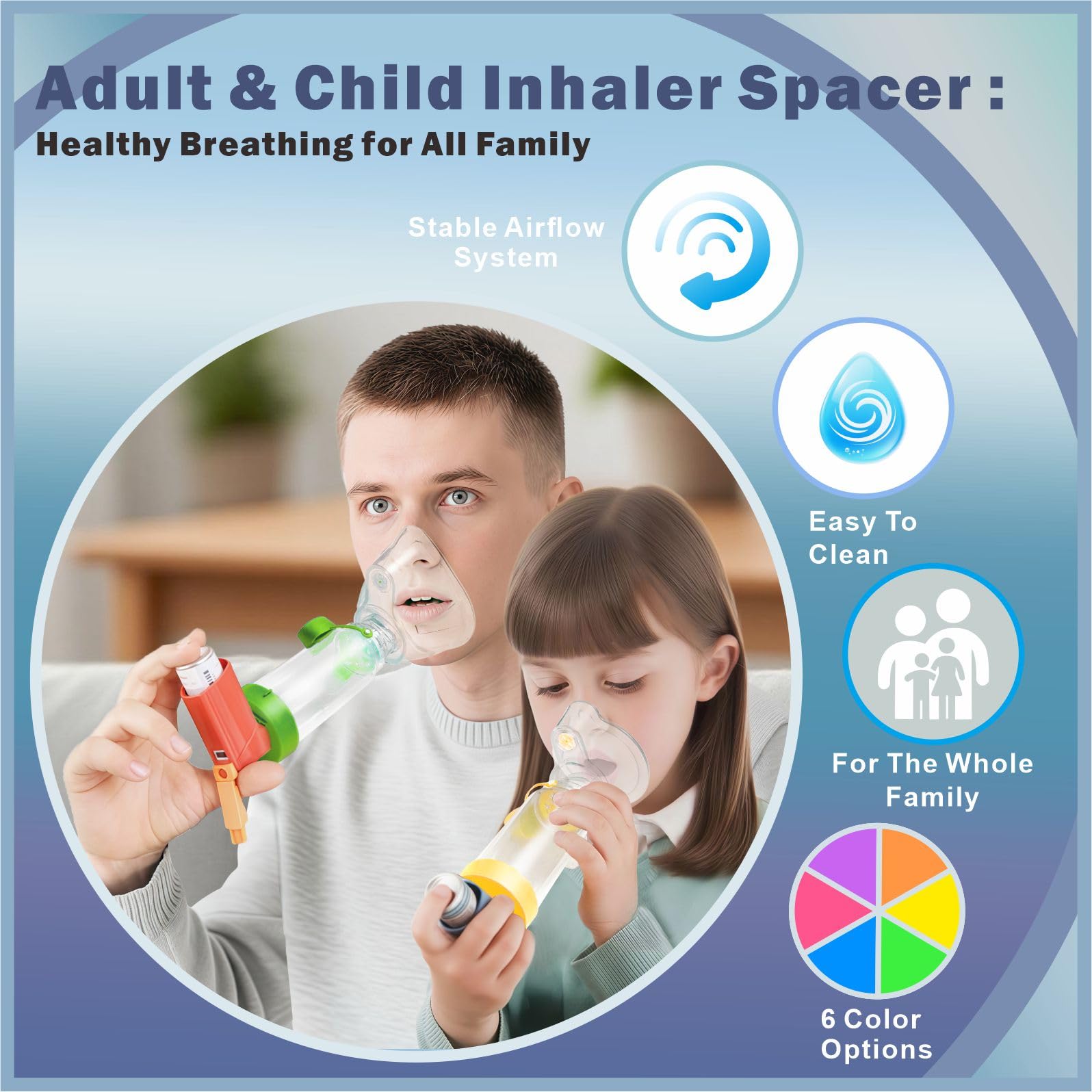 NESSI OTC Spacer montre le joint masque silicone en pourpre, pour un meilleur ajustement.