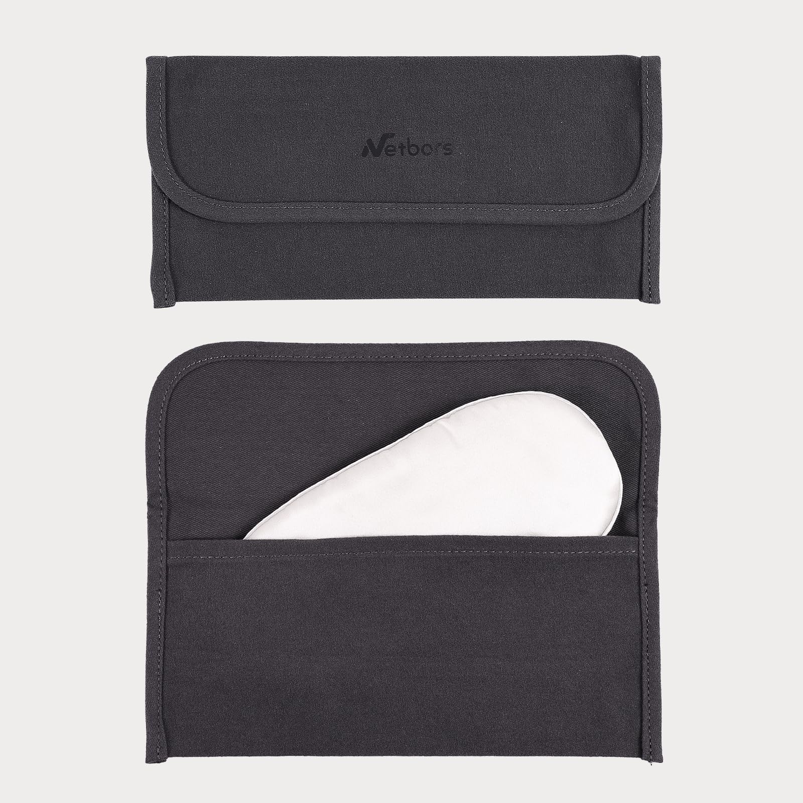 Netbors couleur-blanc-masque-sommeil : élégance discrète et adaptée à tous les looks