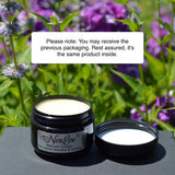 NeuEve Salve Gentle, texture douce prête à l’application quotidienne sur peau sensible.