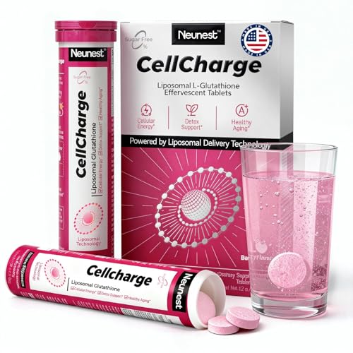 NEUNEST liposomal glutathione en flacon, absorption potentielle optimisée.