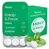 Boîte Neuro énergie et focus pastilles, pratique à emporter.