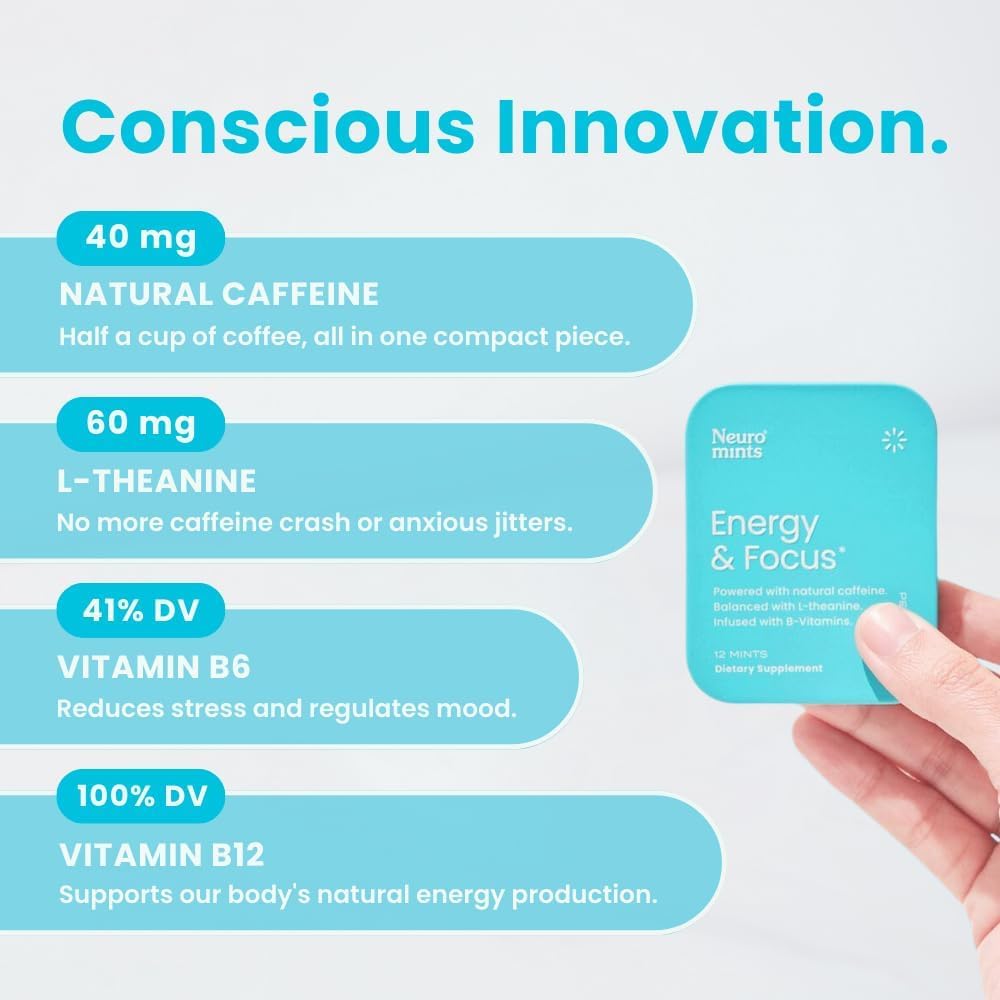 Dissolution rapide: Neuro énergie menthe sans sucre