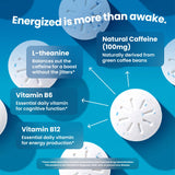 Pastilles Neuro Énergie et Concentration boîte 90, format pratique pour entraînement et étude.