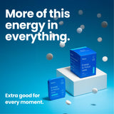 Pastilles Neuro Énergie et Concentration texture, pastilles fines et faciles à consommer.