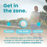 Neuro Energy & Focus en menthe, saveur rafraîchissante et motivation légère.