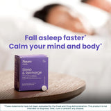 Neuro Sommeil Recharge Meltaway – emballage compact et voyage, 144 comprimés durables.