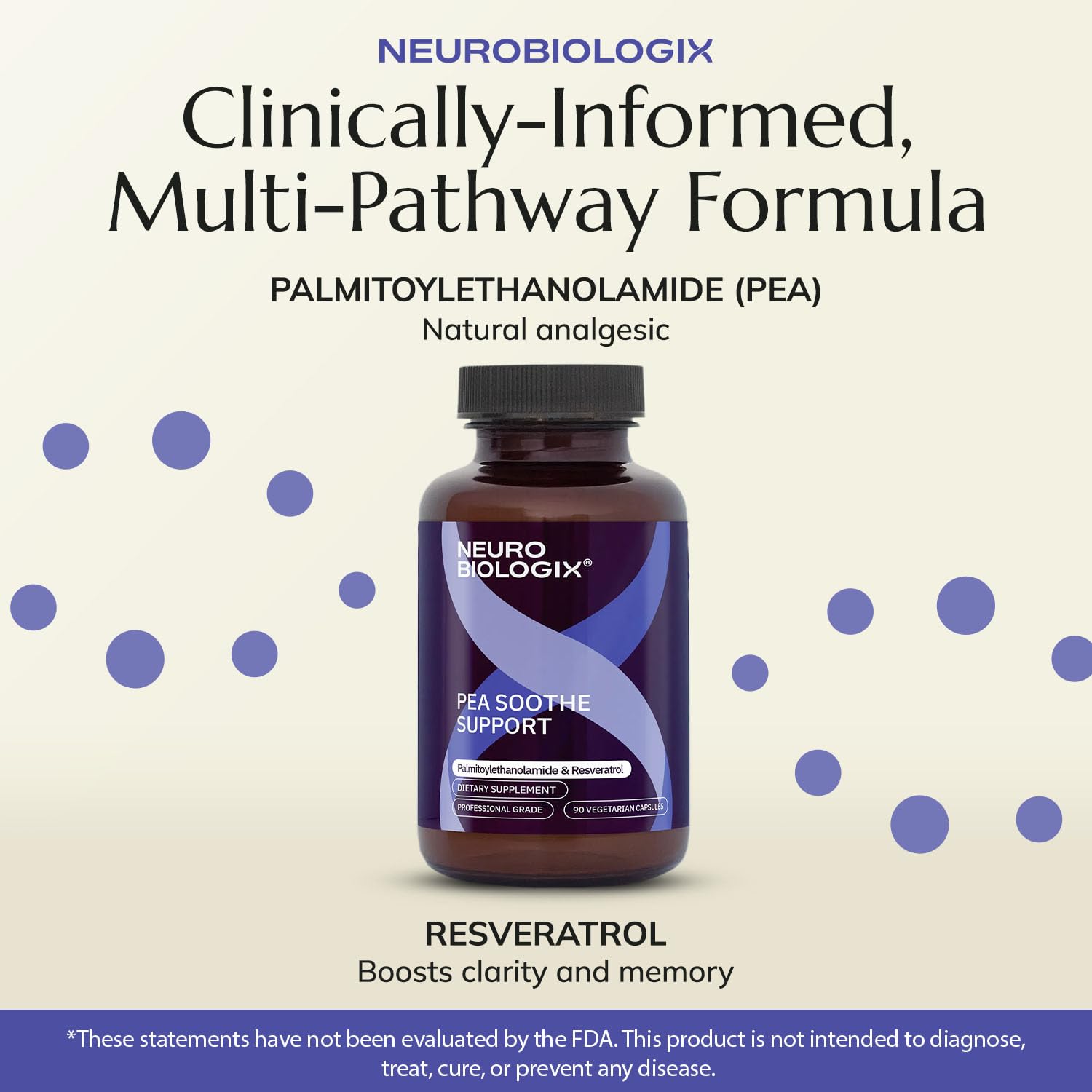 Neurobiologix Capsules sans gluten, sans lactose et vegan.