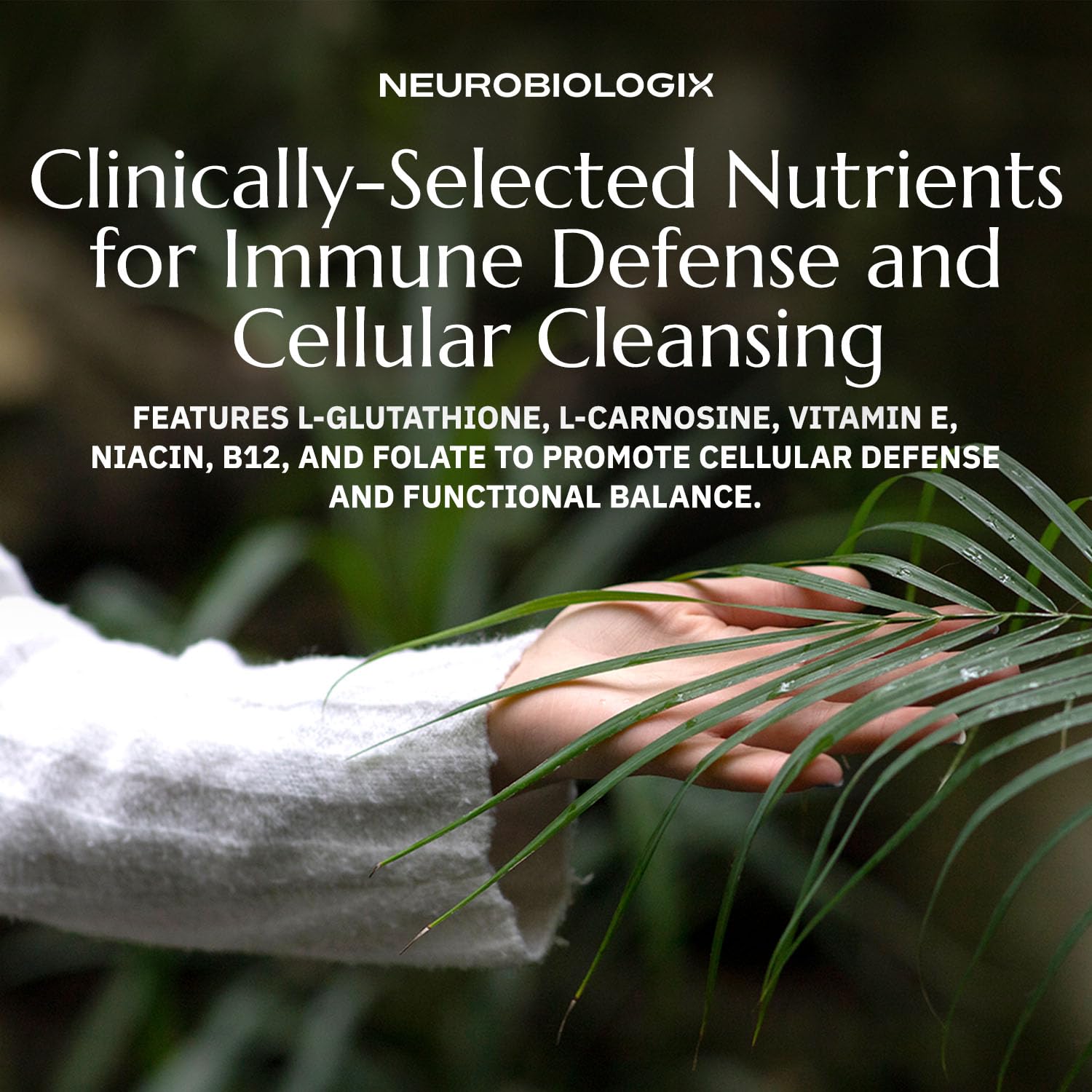 Neurobiologix Glutathione – vitamines B3 et B12, nutriments essentiels quotidiens