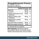 Capsules Neurobiologix Lysine L: soutien quotidien pour l'equilibre.