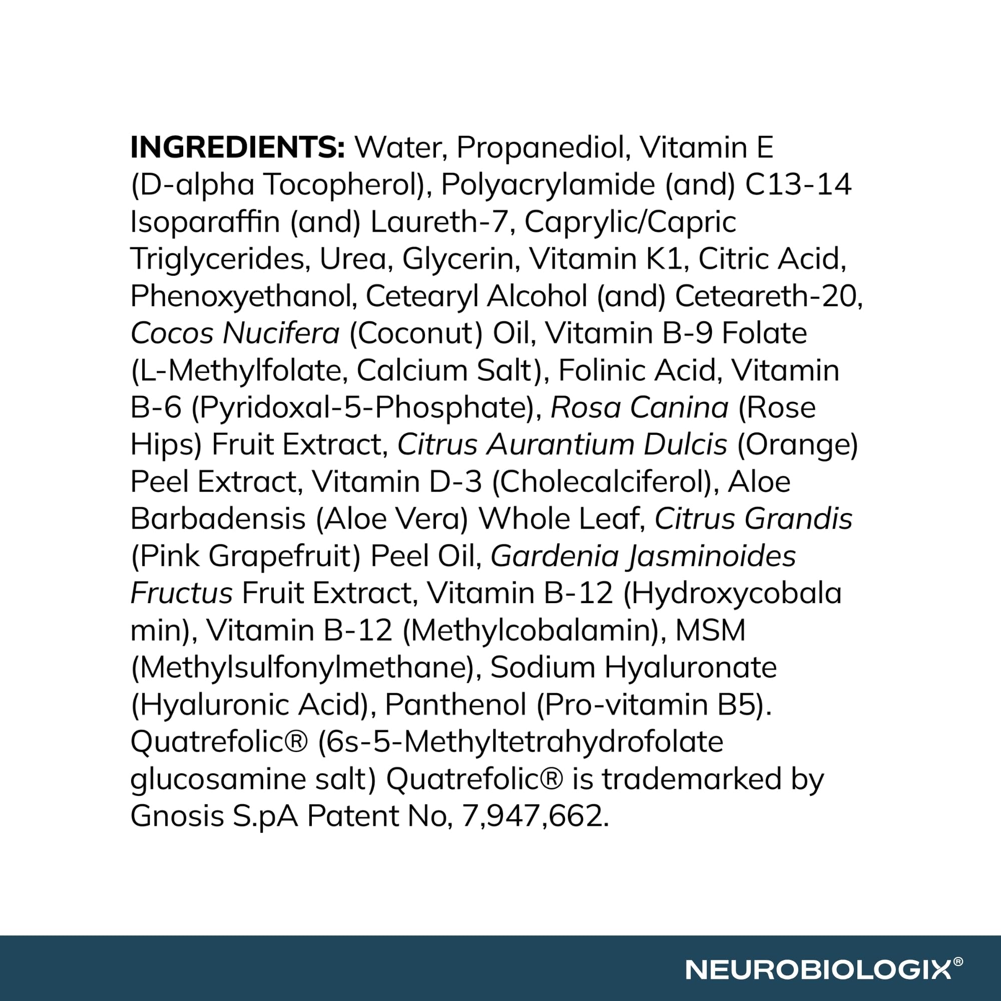 Neurobiologix Methylation Pro Topical, application sur le poignet pour absorption rapide et énergie.