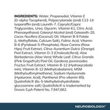 Neurobiologix Methylation Pro Topical, application sur le poignet pour absorption rapide et énergie.