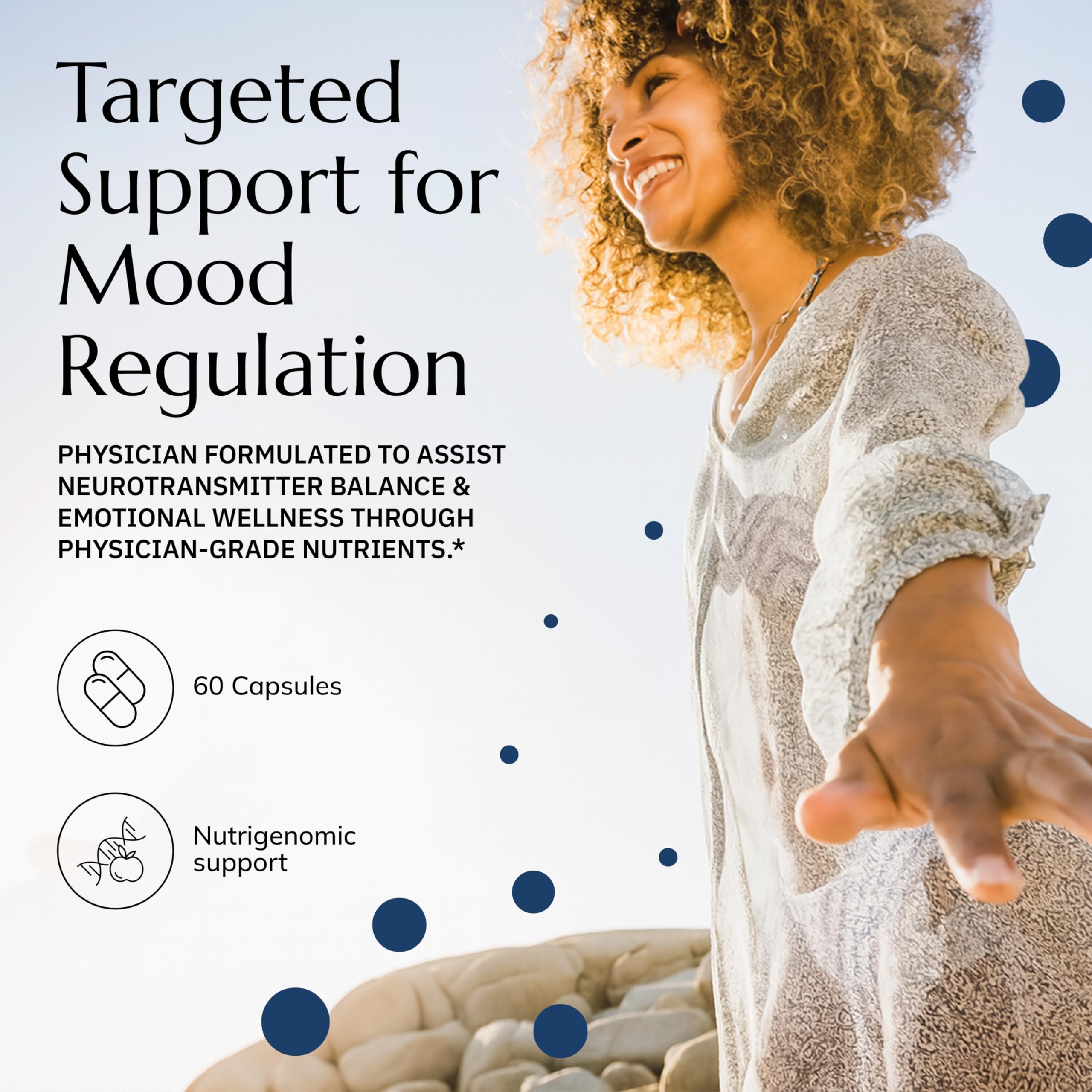Neurobiologix Mood Plus: GABA et 5-HTP pour favoriser la détente naturelle.