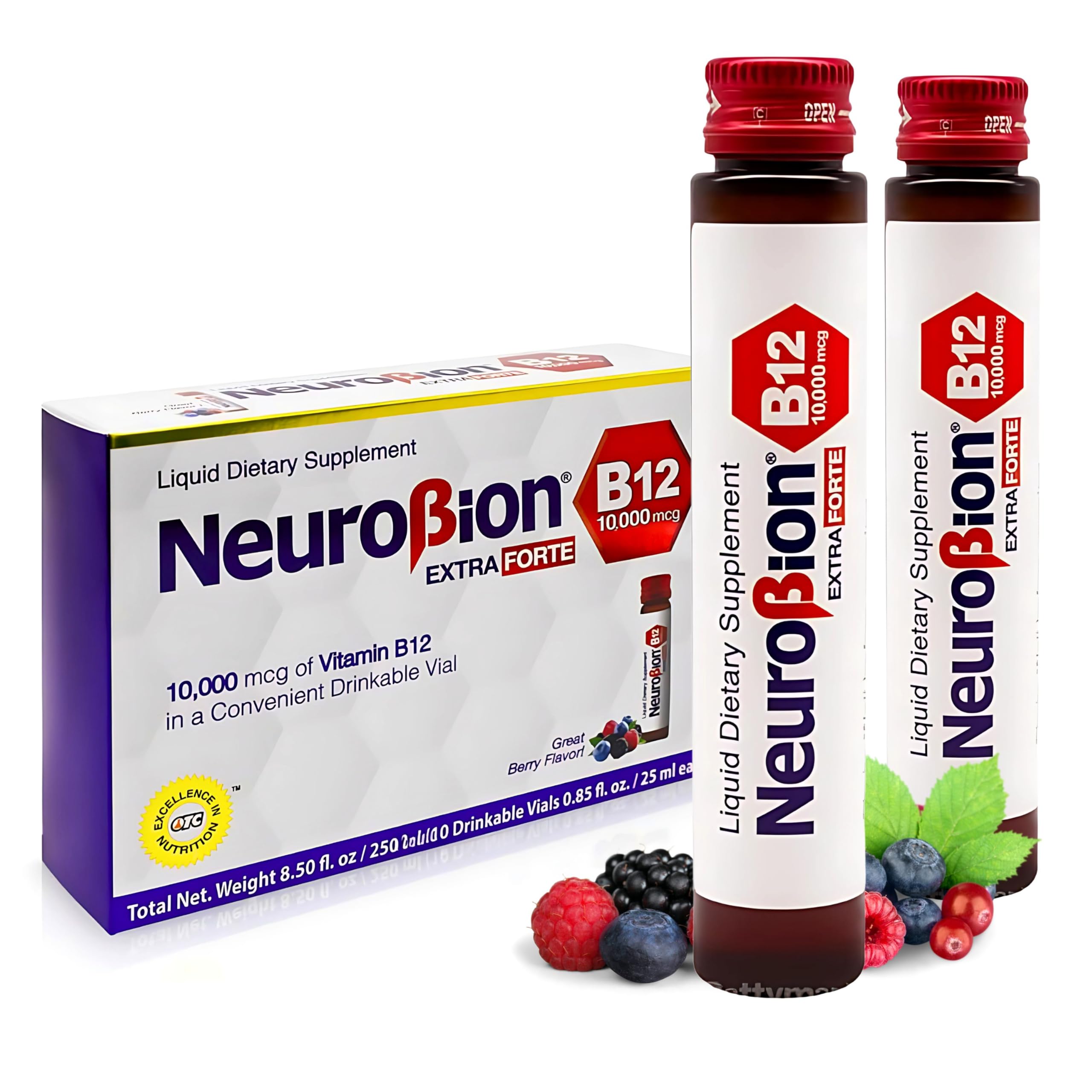 Neurobion B12 B3 Arginine flacon 25ml – ingrédients clés pour la vitalité