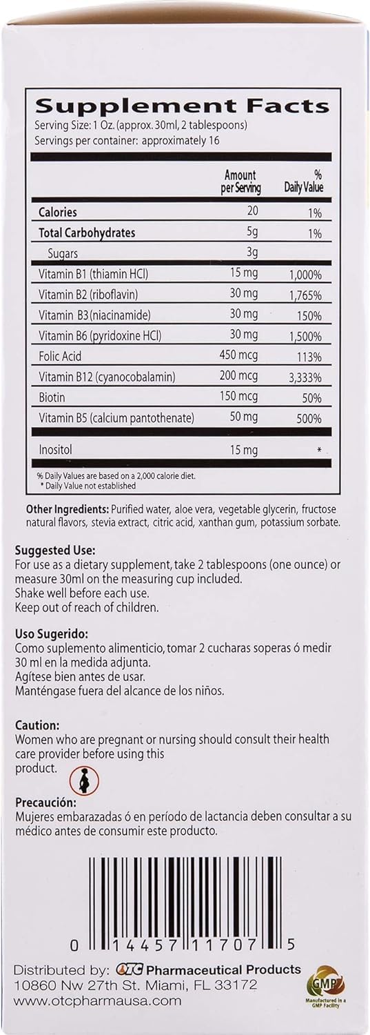 Dose de 2,5 mg Neurobion B12, pratique au quotidien.