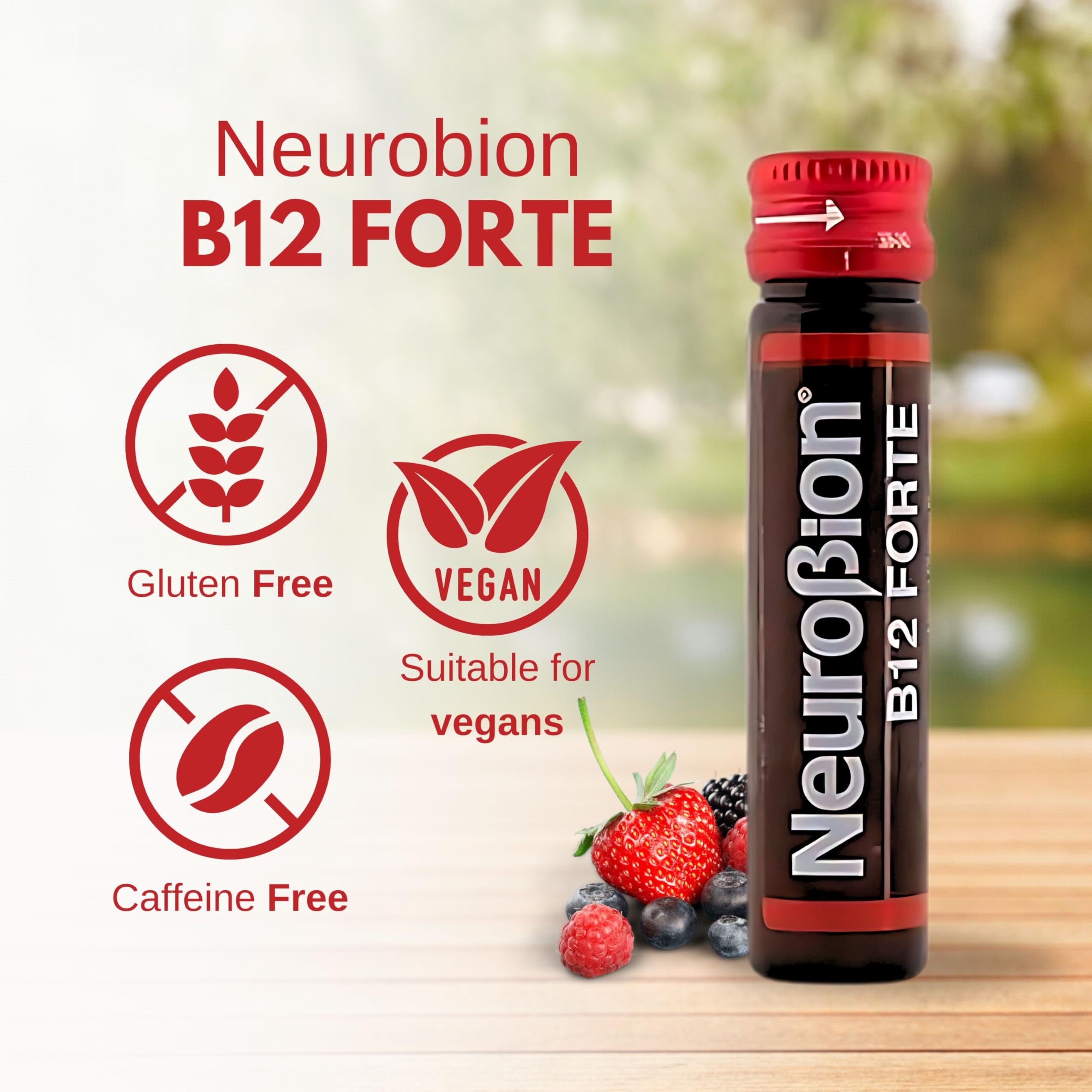 Neurobion B12 Forte: dose quotidienne pratique pour nutriments essentiels.