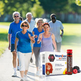 Neurobion B12 Forte: emballage compact idéal pour bureau et déplacement.