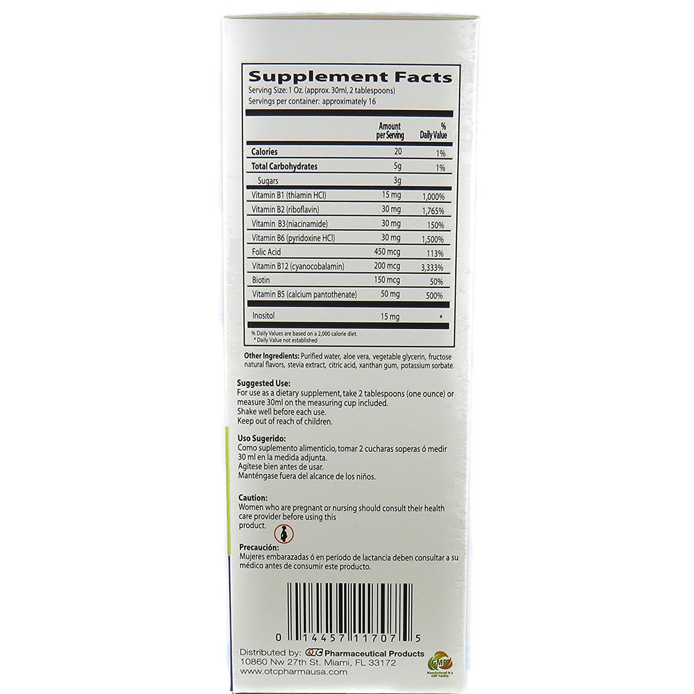 Neurobion B12 liquide citron – emballage pratique pour routine quotidienne