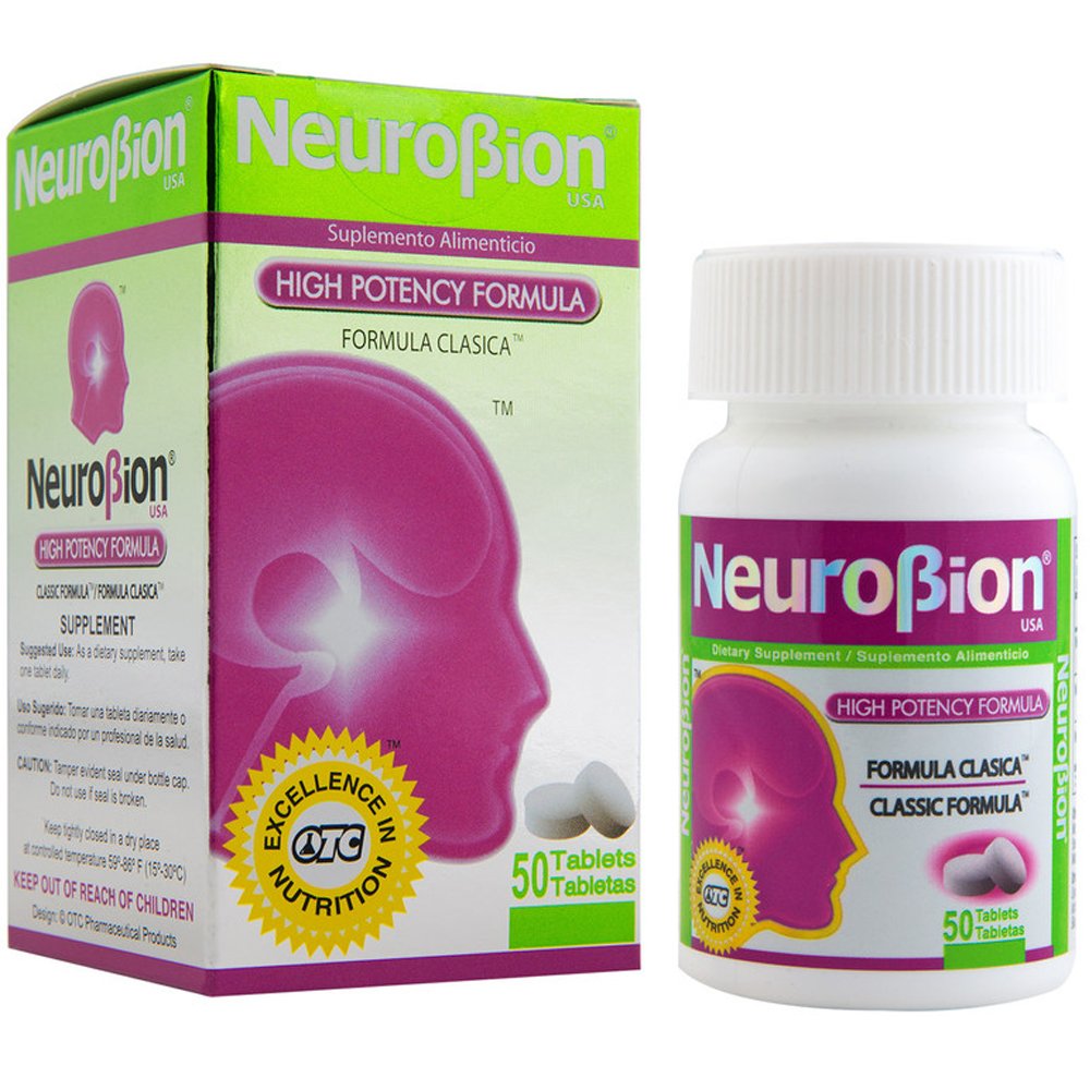 Neurobion Energy boîte-tablettes — format pratique pour le quotidien.