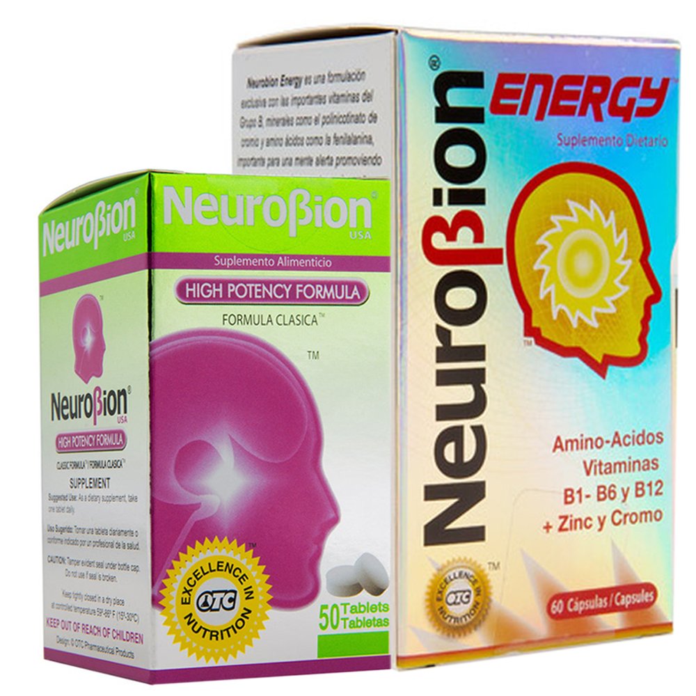 Neurobion Energy bouteille — soutien possible à l'énergie quotidienne.