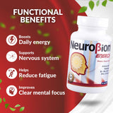 Neurobion Energy – étiquette informative sur les vitamines et minéraux.
