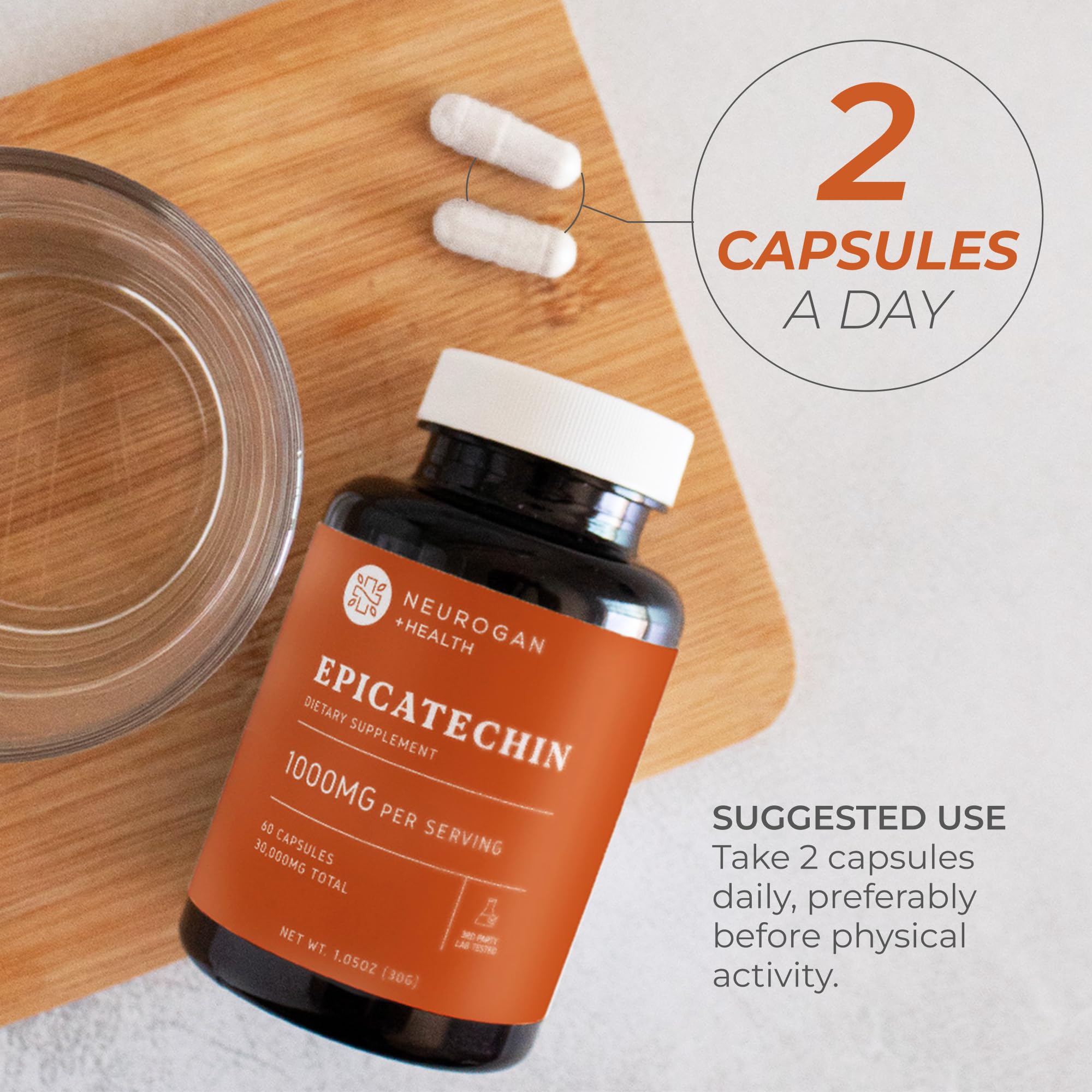Neurogan Epicatechine – capsules pré-entraînement, idéal pour les séances intenses.
