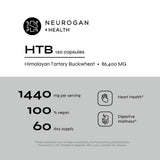 Capsules HTB Neurogan – dosage quotidien pratique et sans gluten.