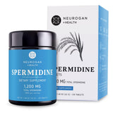 Gros plan sur Neurogan Spermidine et ses ingrédients, promettant une énergie soutenue.