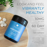 Neurogan Spermidine vérifiée en laboratoire pour une pureté élevée.