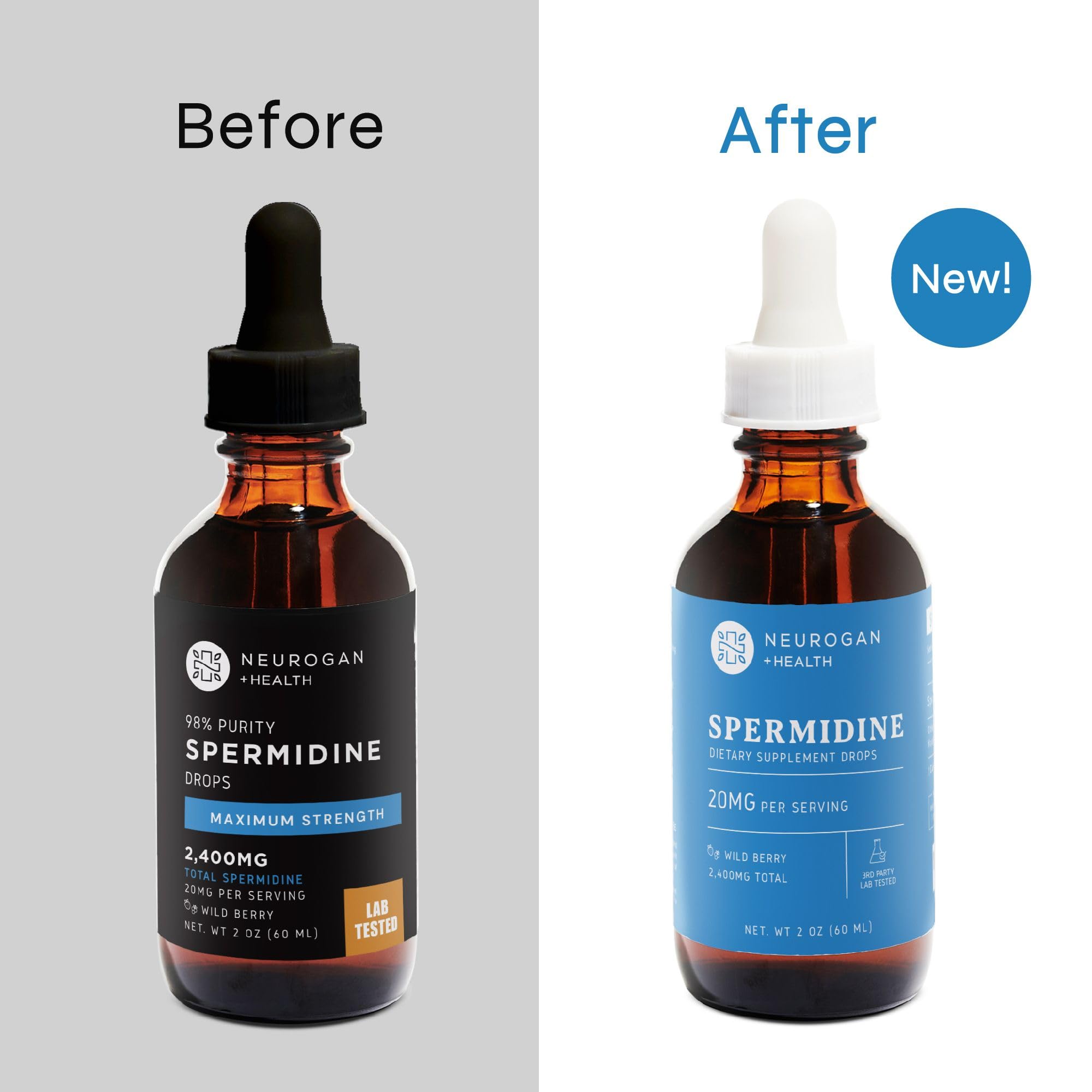 Utilisation quotidienne Neurogan Spermidine, intégration facile.