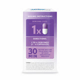 NeuropAWAY: etiquette-composition claire avec B12 et acetyl-l-carnitine.