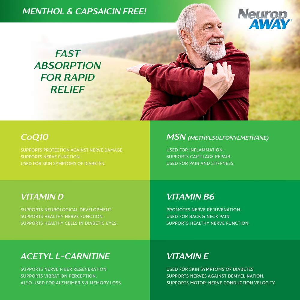 NeuropAWAY Gel: huile d’argan nourrit et revitalise la peau.