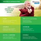 NeuropAWAY Gel: huile d’argan nourrit et revitalise la peau.